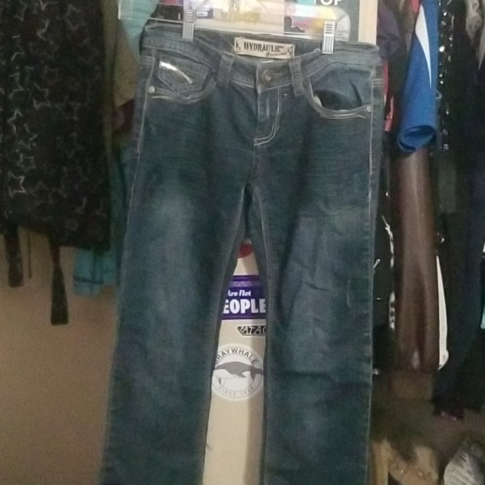 COPY - Hydraulic "Bailey Slim Boot" blue Jean's s…